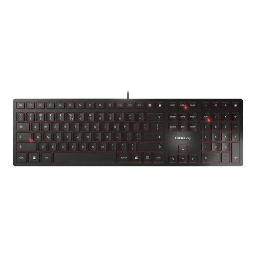 CHERRY KC 6000 SLIM ND-Layout, schwarz