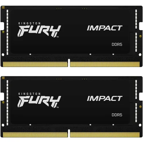 32GB (2x16GB) KINGSTON FURY Impact DDR5-5600 CL40 RAM Gaming Notebooksp. Kit RAM