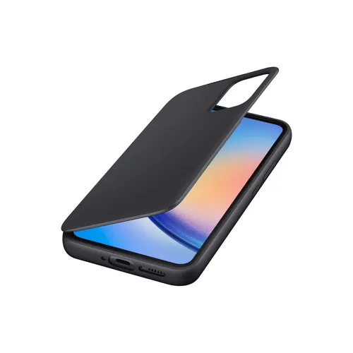 Samsung EF-ZA346 Smart View Wallet Case für Galaxy A34 5G, schwarz