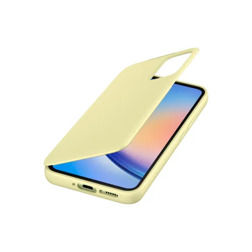 Samsung EF-ZA346 Smart View Wallet Case für Galaxy A34 5G, hellgrün