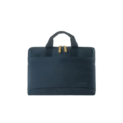 Tucano Smilza, schlanke Laptoptasche aus Nylon für 13/14 Zoll, dunkelblau