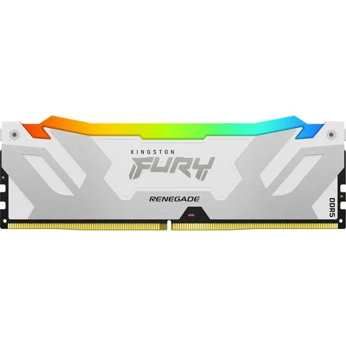 16GB (1x16GB) KINGSTON FURY Renegade RGB White DDR5-6400 CL32 RAM Speicher RAM mehrfarbig beleuchtet