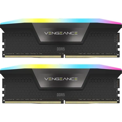 32GB (2x16GB) CORSAIR VENGEANCE RGB DDR5-7200 RAM CL34 Arbeitsspeicher Kit RAM mehrfarbig beleuchtet