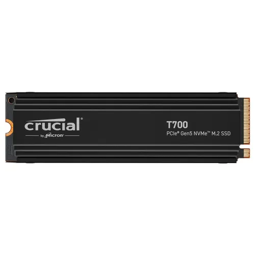 Crucial T700 2TB, PCIe Gen5 NVMe, M.2 2280, inkl. Kühlkörper