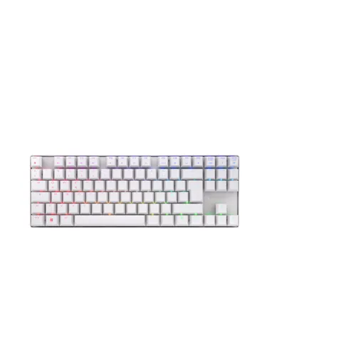 CHERRY MX 8.2 TKL Wireless DE-Layout,  RGB, MX Red, weiß