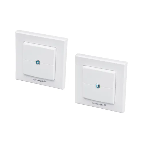 Homematic IP Wandtaster 2-fach HMIP-WRC2 • 2er Pack