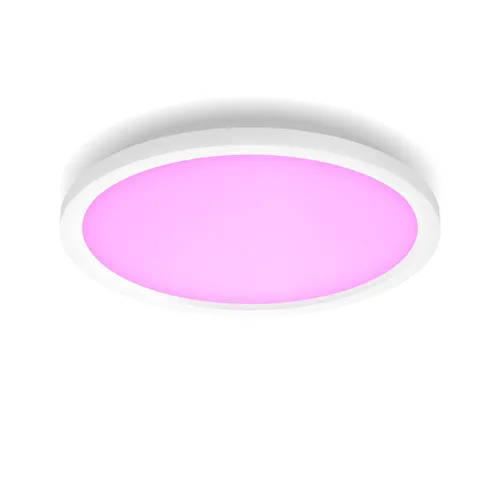 Philips Hue White & Color Ambience Surimu Panelleuchte, rund, weiß