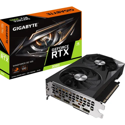 GIGABYTE GeForce RTX3060 Windforce OC 2.0 12GB