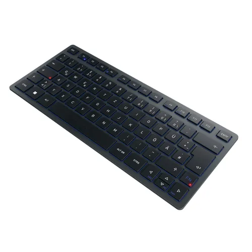 CHERRY KW 7100 MINI Wireless DE-Layout, Bluetooth, slate blue