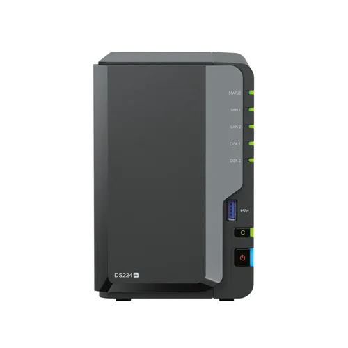 Synology Diskstation DS224+ NAS System 2-Bay inkl. 2x 8 TB Seagate ST8000VN004