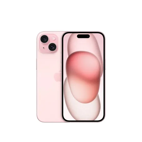 Apple iPhone 15 Apple iOS Smartphone in rosa  mit 128 GB Speicher