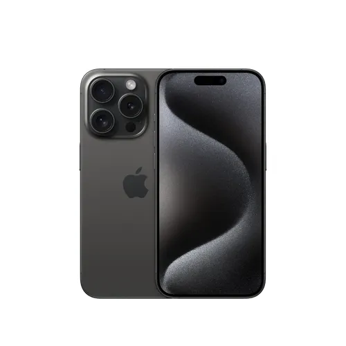 Apple iPhone 15 Pro Apple iOS Smartphone in schwarz  mit 128 GB Speicher