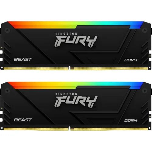 32GB (2x16GB) KINGSTON FURY Beast RGB DDR4-3600 CL18 RAM Gaming Arbeitsspeicher