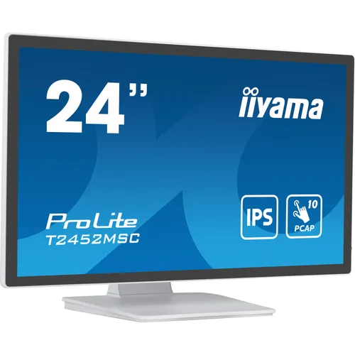 iiyama ProLite T2452MSC-W1 60,5cm (23,8") FHD IPS Multitouch-Monitor HDMI/DP/USB