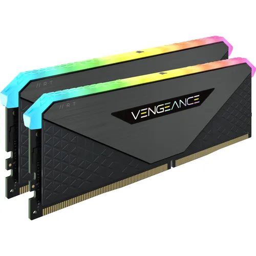 Corsair Vengeance RGB RT 16GB DDR4-3600 Kit (2x 8GB), CL16, grau