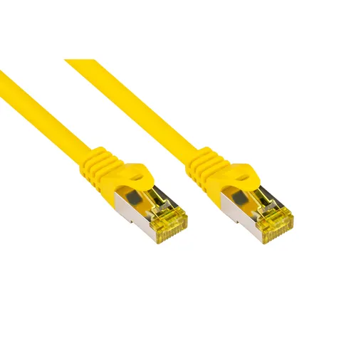 Good Connections Patchkabel mit Cat. 7 Rohkabel S/FTP 20m gelb