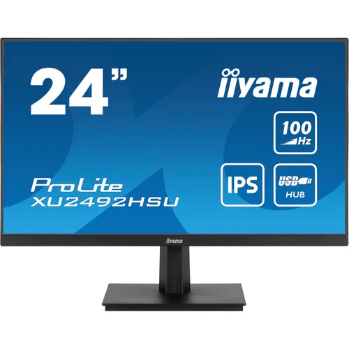 iiyama ProLite XU2492HSU-B6 60,5cm (23,8") FHD IPS Monitor HDMI/DP/USB 100Hz