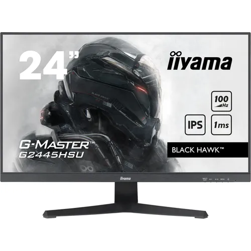 iiyama G-MASTER G2445HSU-B2 60.5cm (24") FHD IPS Gaming Monitor HDMI/DP/USB