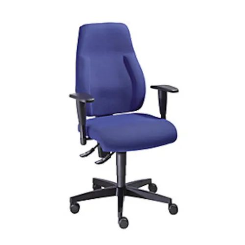 Topstar Operator-Drehstuhl LADY SITNESS, Permanentkontakt-Mechanik, blau
