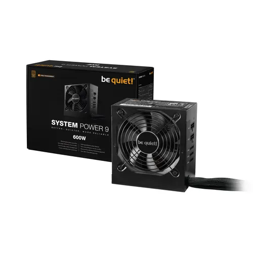 be quiet! System Power 9 CM 600 Watt ATX 2.51 (120mm Lüfter)