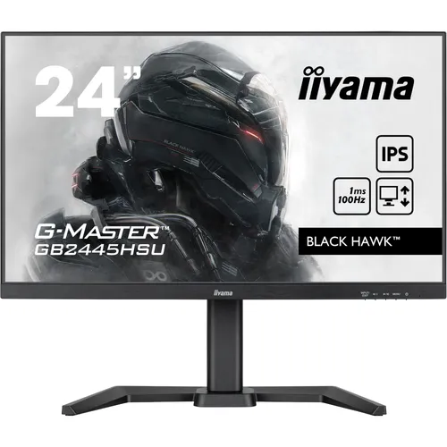 iiyama G-MASTER GB2445HSU-B1 60.5cm (24") FHD IPS Gaming Monitor HDMI/DP/USB