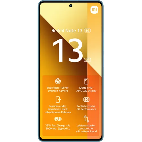 Xiaomi Redmi Note 13 5G 6/128GB Dual-SIM Smartphone ocean teal