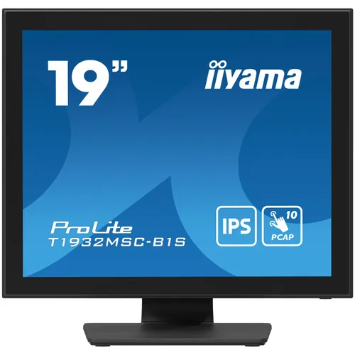 iiyama ProLite T1932MSC-B1S 48cm (19") 10-Punkt Multitouch-Monitor SXGA IPS VGA