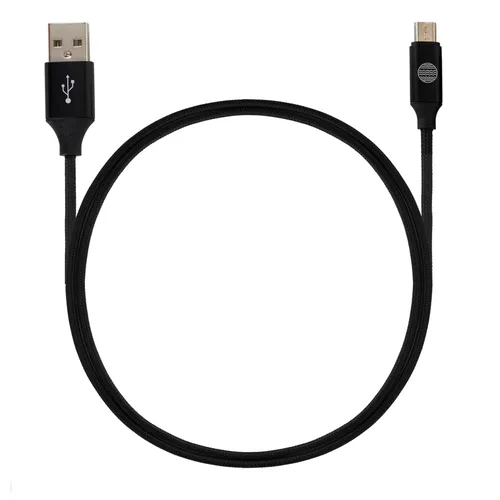 OUR PURE PLANET Ladekabel USB-A zu Mikro USB 1,2m Schwarz