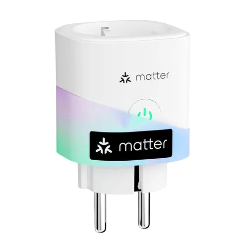 Meross Matter Compatible Smart Wi-Fi Plug with Energy Monitor