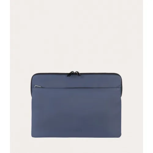 Tucano Gommo Notebooktasche Sleeve mit Vorderfach 13-14" blau
