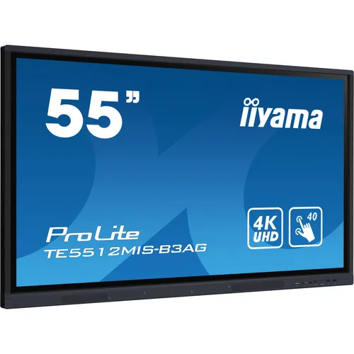 iiyama ProLite TE5512MIS-B3AG 138,8cm (55") 4K UHD Touch Monitor HDMI/VGA/USB-C
