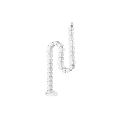 EQUIP 650809 Kabelführung, Weiss
