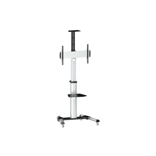 EQUIP 650602 37"-70" LCD-TV Wagen mit 90° Drehfunktion Kabelkanal 94cm max. 4 Kabel silber