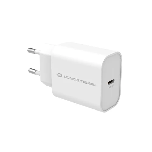 Conceptronic ALTHEA07W 1-Port 20W USB-C PD-Ladegerät