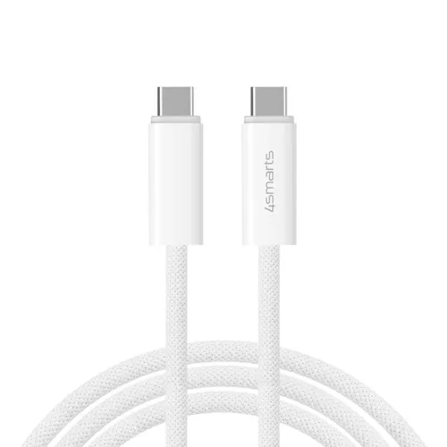 4smarts USB-C Kabel PremiumCord 240W 1.5m, weiß
