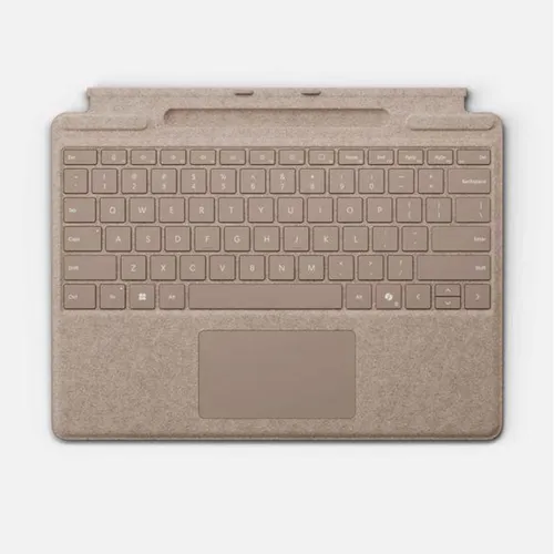 Microsoft Surface Pro Keyboard mit Stiftaufbewahrung Sand