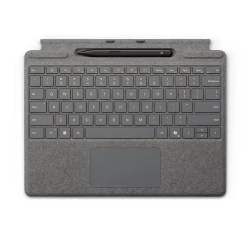 Microsoft Surface Pro Keyboard mit Slim Pen platin