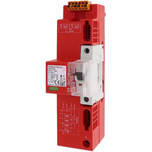 Dehn Kombi-Ableiter Typ1+2+3 DEHNshield ZP + LS Basic 2 LSG für TT und TN-S-Systeme