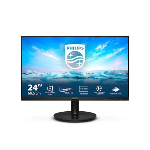 Philips V-Line 241V8LAB 60,5cm (23,8") FHD VA Office Monitor HDMI/VGA 4ms 100Hz