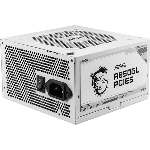 MSI MAG A850GL White 850 Watt ATX3.0 80+ Gold Netzteil PCIe 5.0 120mm Lüfter