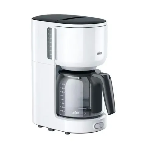 Braun KF 3120 PurEase Filter-Kaffee-Maschine weiß