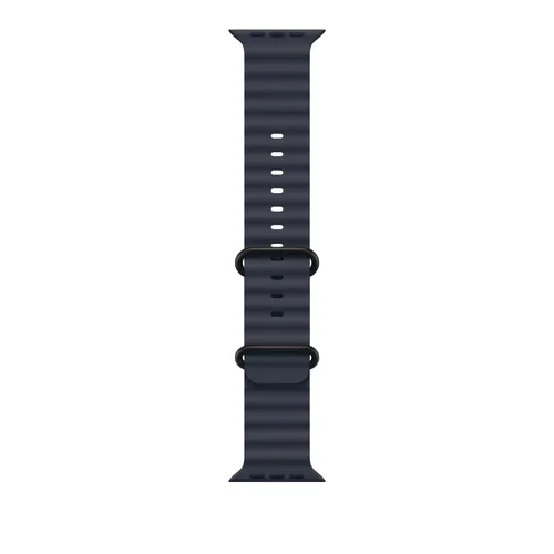 Apple Watch Ocean Armband für Watch Ultra 49mm Marine / Titan schwarz (One Size)