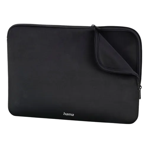 Hama 00216506 Laptop-Sleeve "Neoprene", bis 44 cm (17,3"), Schwarz