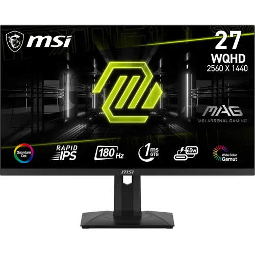 MSI Optix MAG274QRFDE-QD E2 69cm (27") QHD IPS Gaming Monitor 16:9 DP/HDMI 180Hz