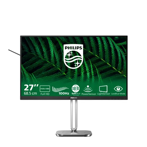 Philips 27B2G5200 68,6cm (27") FHD IPS Business Monitor 16:9 VGA/HDMI/DP/USB 100Hz 4ms (MPRT) Sync