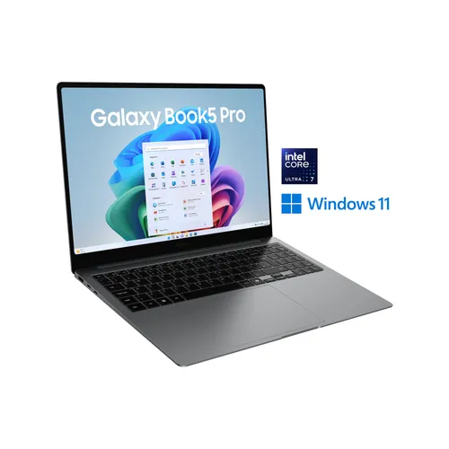 SAMSUNG Galaxy Book5 Pro 16"WQXGA+ Ultra 7 256V 16GB/512GB SSD Win11 Copilot+PC