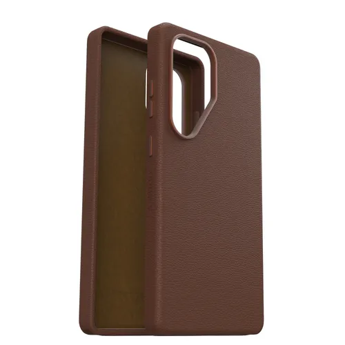OtterBox Symmetry Cactus Leather Case für Samsung Galaxy S25 Ultra Rich Adove - brown