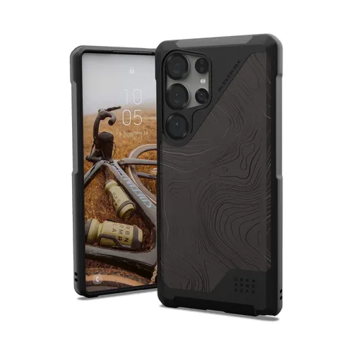 UAG Urban Armor Gear Metropolis LT Case mit Magnet-Modul Samsung Galaxy S25 Ultra topography schwarz