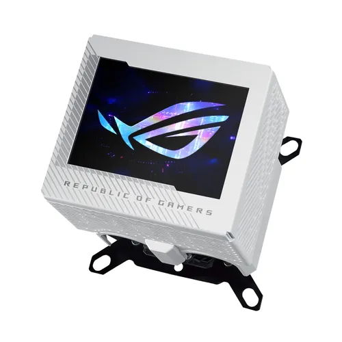 ASUS ROG Ryujin III WB White LCD CPU-Wasserblock