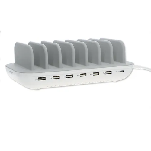 4smarts Ladestation Office 60W weiß für 7 Geräte